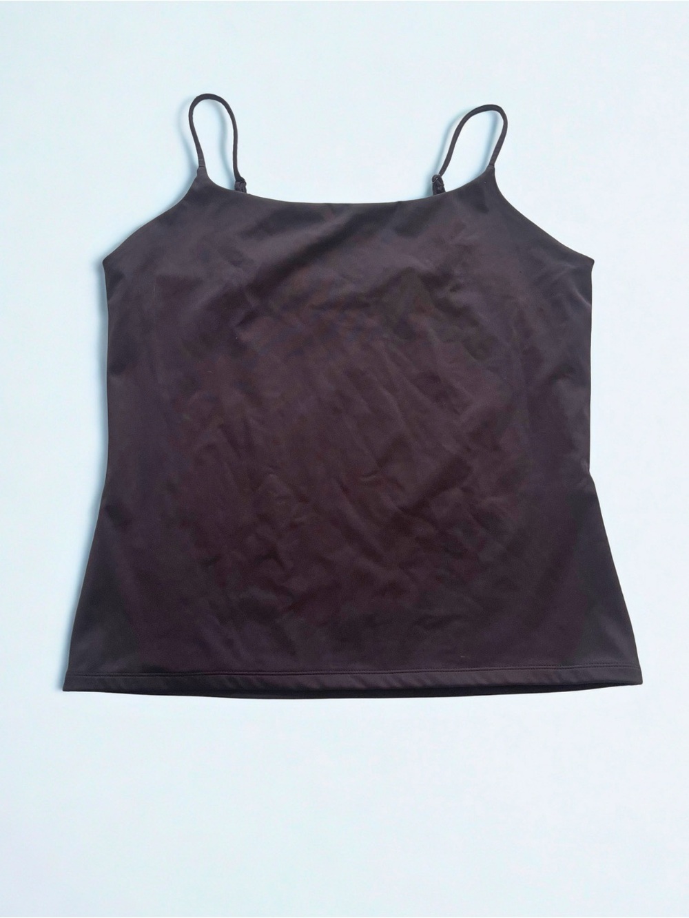 Black Spaghetti Strap Tank Top